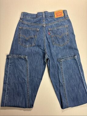 Levi's 80’s Mom Jean Blue Tapered Leg Denim Size 27x30